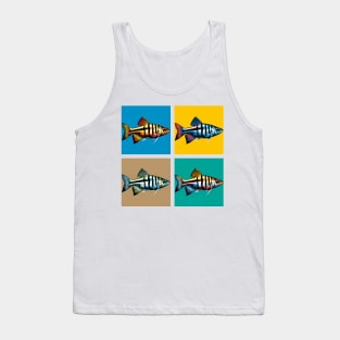 Pop Zebrafish - Cool Aquarium Fish Tank Top